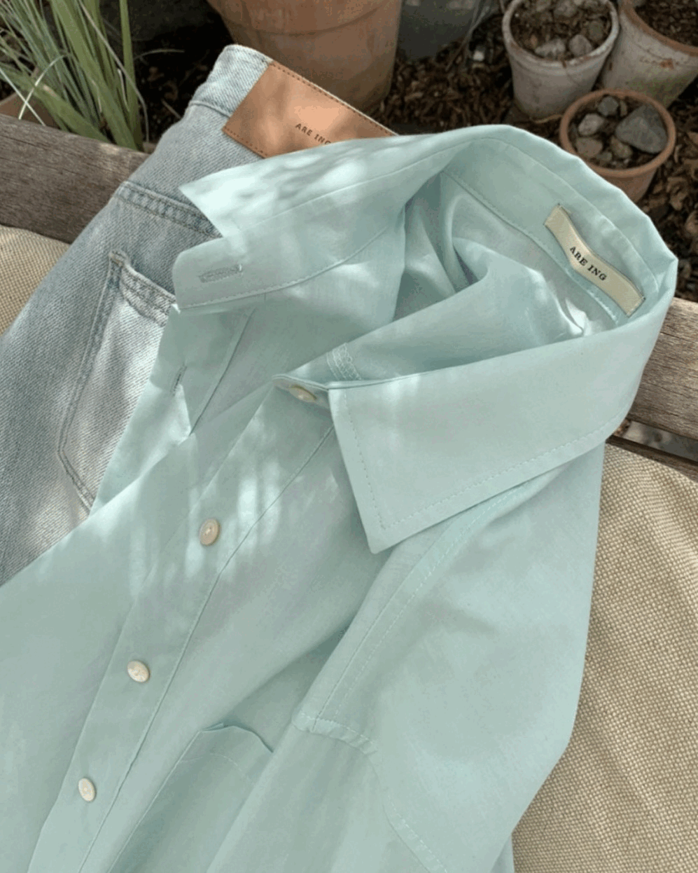 린넨 아사 셔츠 7col  루즈핏 여름 반팔 심플 오피스룩 데일리룩 여성 썸머 살안타템 비치웨어 휴가룩 남방
