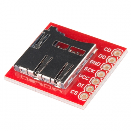 microSD Transflash 슬롯 모듈 (Sparkfun Breakout Board for microSD Transflash)
