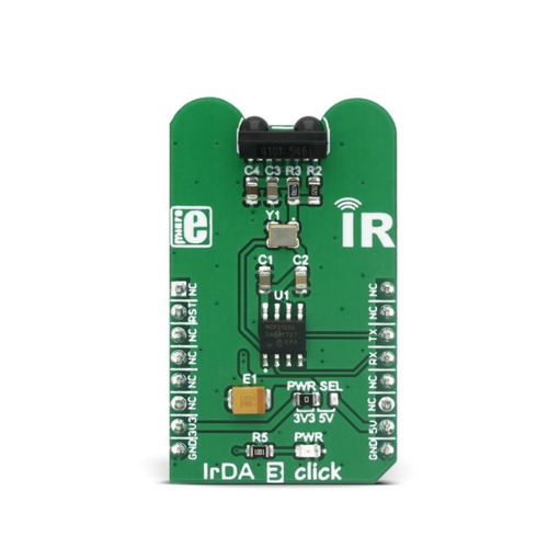 IrDA-UART 변환 모듈 -MCP2122, TFDU4101 (IrDA 3 click)