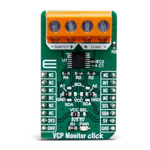 전류/전력 모니터링 INA260 모듈 (VCP MONITOR CLICK)