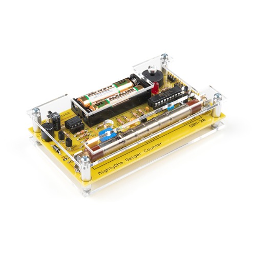 마이티오옴 베타/감마 방사선 카운터 키트 (MightyOhm Geiger Counter Kit++)