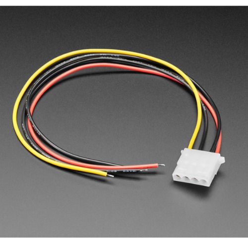 IDE 몰렉스 4핀 플러그 케이블 -30cm (IDE Molex 4-pin Plug Cable - 30cm long)
