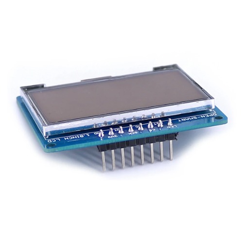 1.8 인치 SPI 모노크롬 LCD -128x64, ST7567 (1.8 Inch SPI Monochrome LCD -128 x 64)