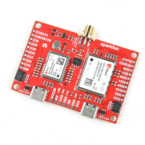 ublox ZED-F9P 및 NEO-D9S GNSS 콤보 모듈 (SparkFun GNSS Combo Breakout - ZED-F9P, NEO-D9S (Qwiic))