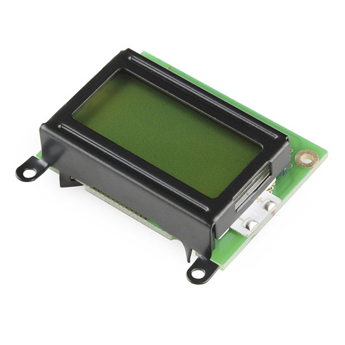 기본형 8x2 문자LCD - 초록바탕 검정글씨 5V (Basic 8x2 Character LCD - Black on Green 5V)