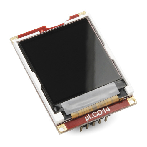 시리얼 미니 LCD 모듈 1.44인치 -uLCD-144-G2 GFX (Serial Miniature LCD Module - 1.44&quot; (uLCD-144-G2 GFX))