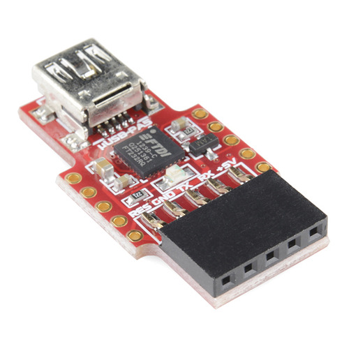 &amp;micro;USB-PA5 - 4D 시스템 USB 프로그래머 (USB-to-Serial Bridge - uUSB-PA5)
