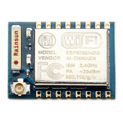 시리얼 WiFi 트랜시버 모듈 -ESP8266 칩 안테나 및 UFL커넥터(Serial WIFI Transceiver Module -ESP8266, Chip Antenna with UFL Connector)
