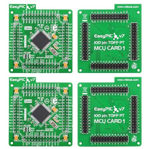 EasyPIC Fusion v7 개발보드용 MCU 카드(마이크로일렉트로니카)