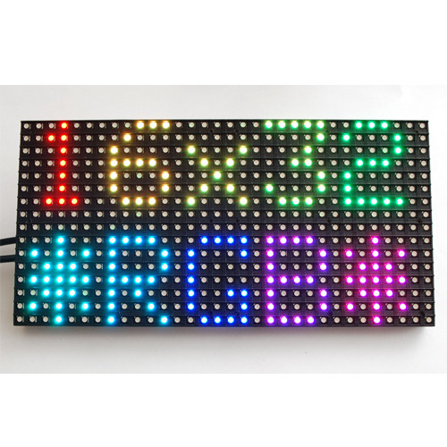 16x32 RGB LED매트릭스 패널(16x32 RGB LED matrix panel)