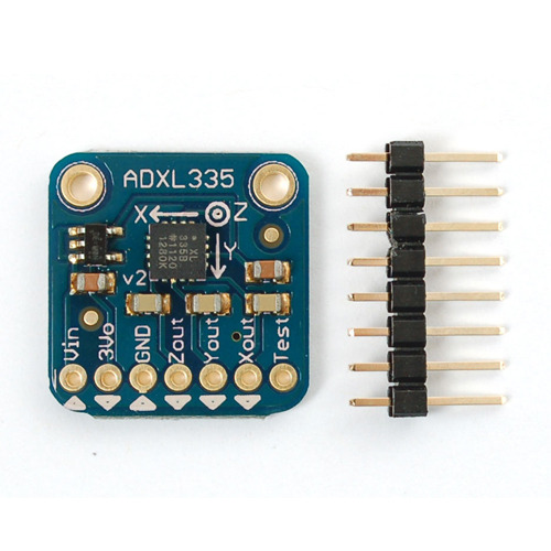 ADXL335 5V용 3축 가속도계(ADXL335 - 5V ready triple-axis accelerometer (＋-3g analog out))[163]