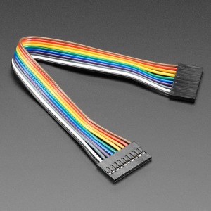 2.54mm 피치 10핀 점퍼 케이블 -20cm (2.54mm 0.1 inch Pitch 10-pin Jumper Cable - 20cm long)