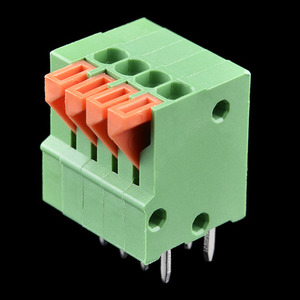스프링 터미널 -PCB장착(4핀) (Spring Terminals - PCB Mount (4-Pin))