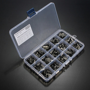 트랜지스터 모음 키트 박스 -15종 각 40개 (Transistor TO-92 Box Kit  - 15 item x 40 Pcs )