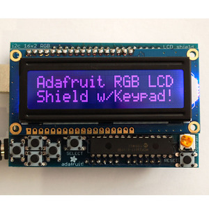 RGB LCD 쉴드 키트 - Negative 디스플레이 (RGB LCD Shield Kit, Adafruit)