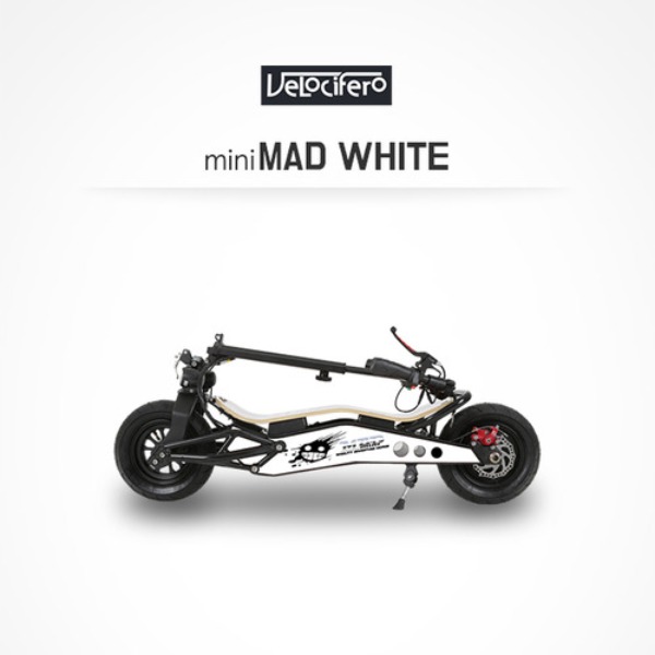 벨로시페로 MINI MAD 전동스쿠터 WHITE 색상