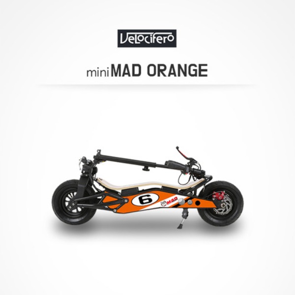 벨로시페로 MINI MAD 전동스쿠터 ORANGE 색상