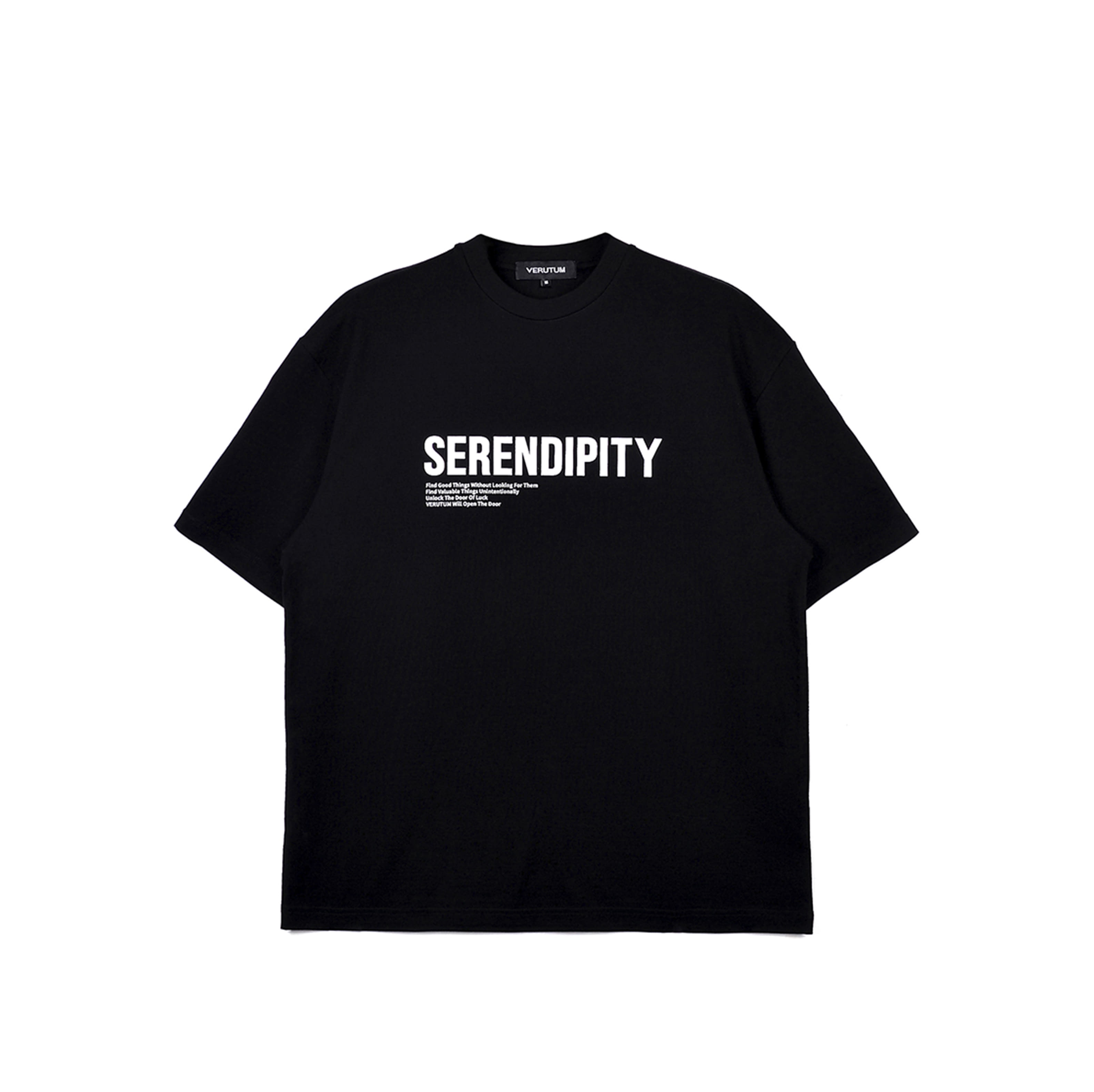 RTW-TS027 : SERENDIPITY Half Sleeve T-Shirts│Black