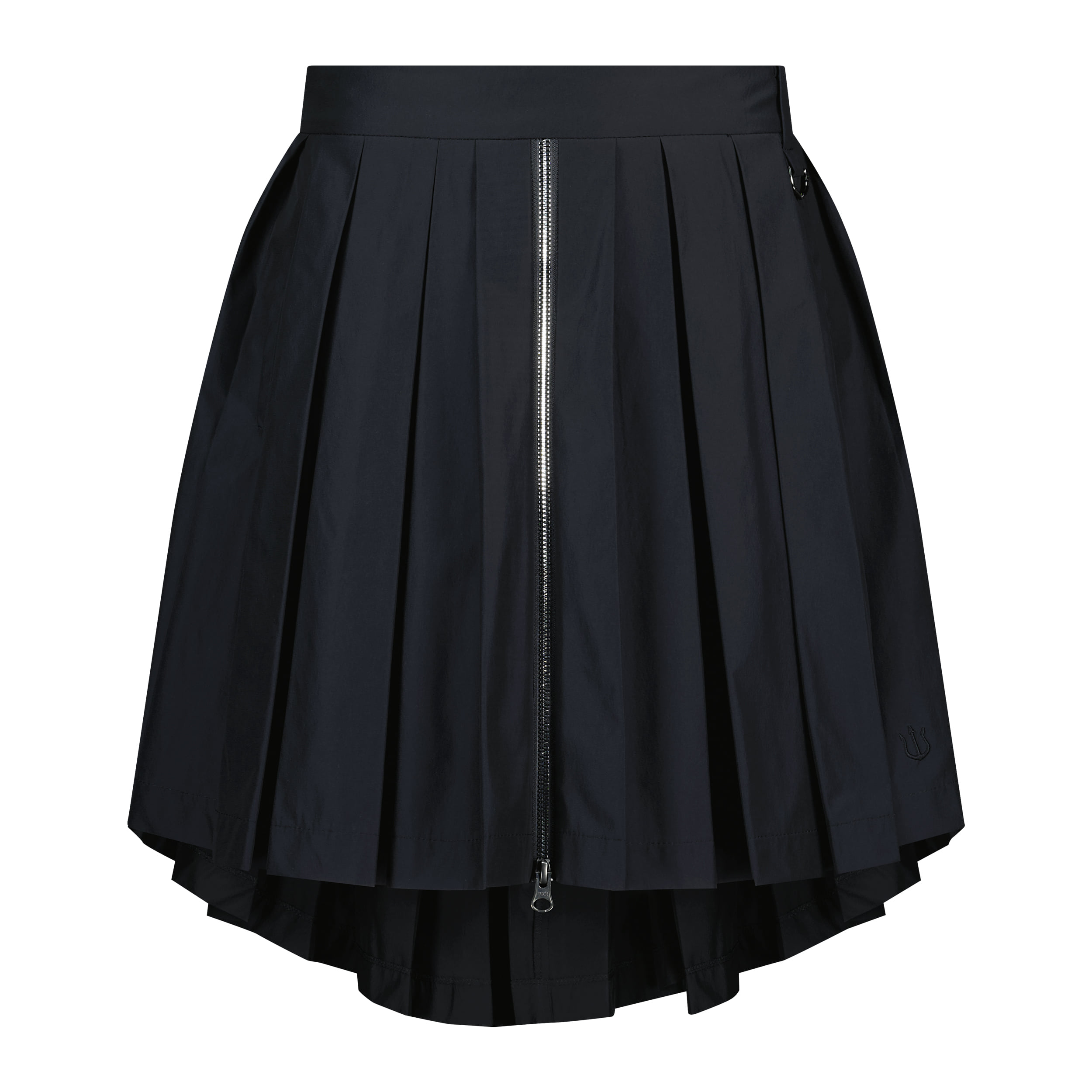 VGH4PK401W : Unbalance Pleates SkirtsㅣWomen&#039;sㅣBlack