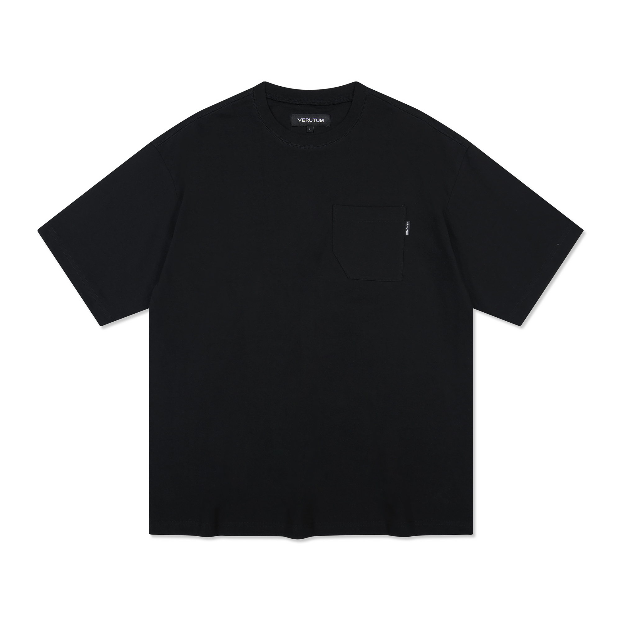 RTW-TS215 : Basic Pocket T-ShirtsㅣMen&#039;sㅣBlack