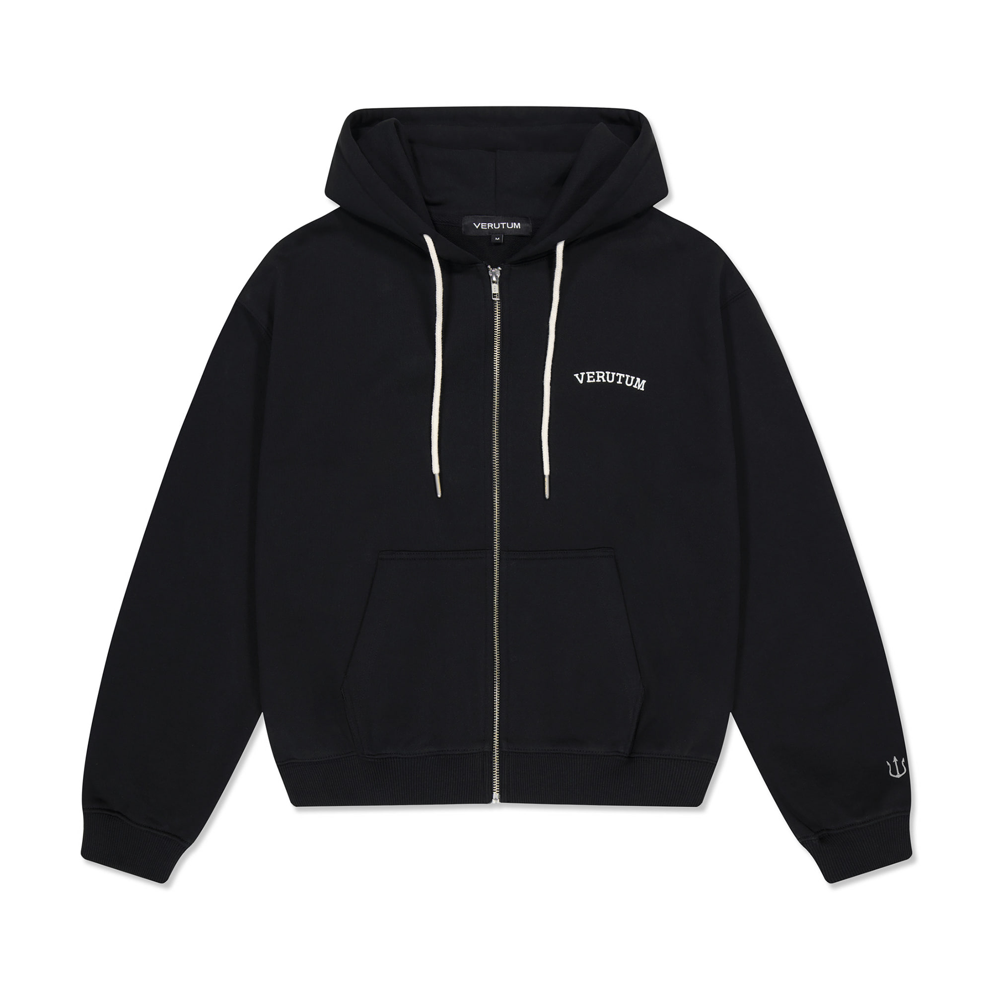 RTW-HZ090W : Ivy Arch Logo Hoodie Zip-upㅣWomen&#039;sㅣBlack