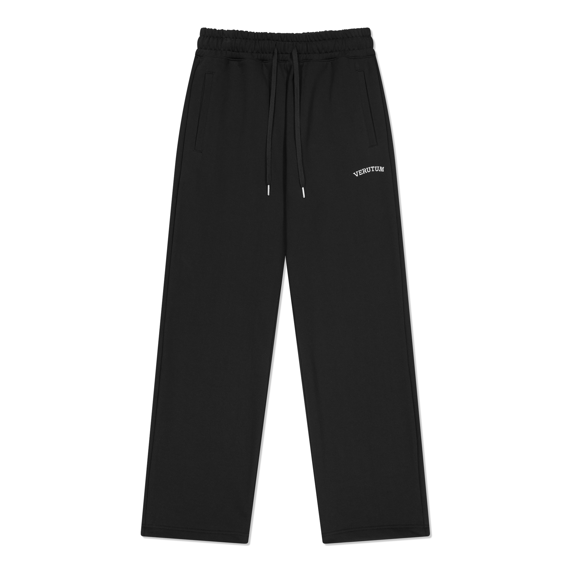 RTW-PT220 : IVY Arch Logo Straight Sweat Pants│Men&#039;sㅣBlack