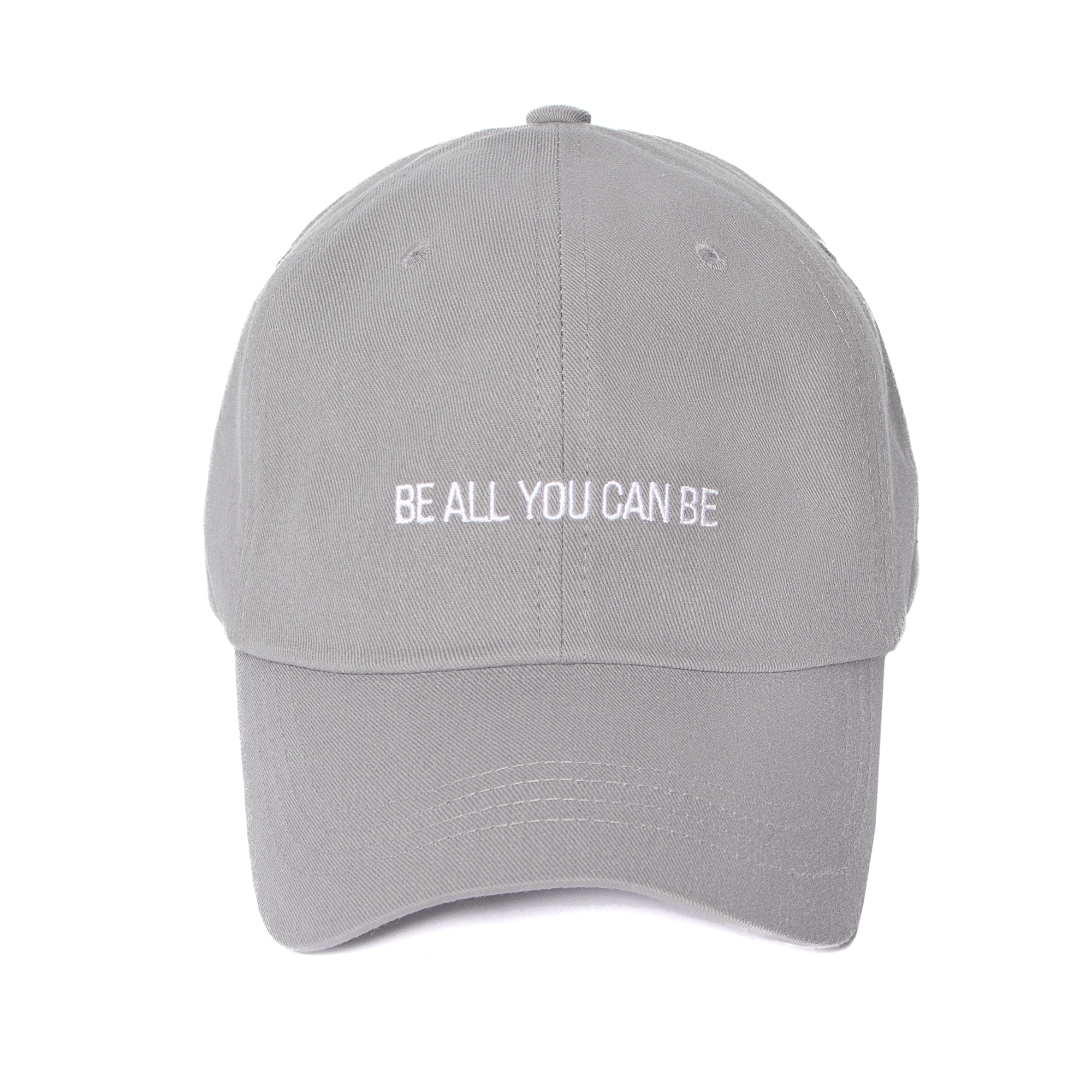 HW-BC160 : “Be All You Can Be” Ball CapㅣGrey