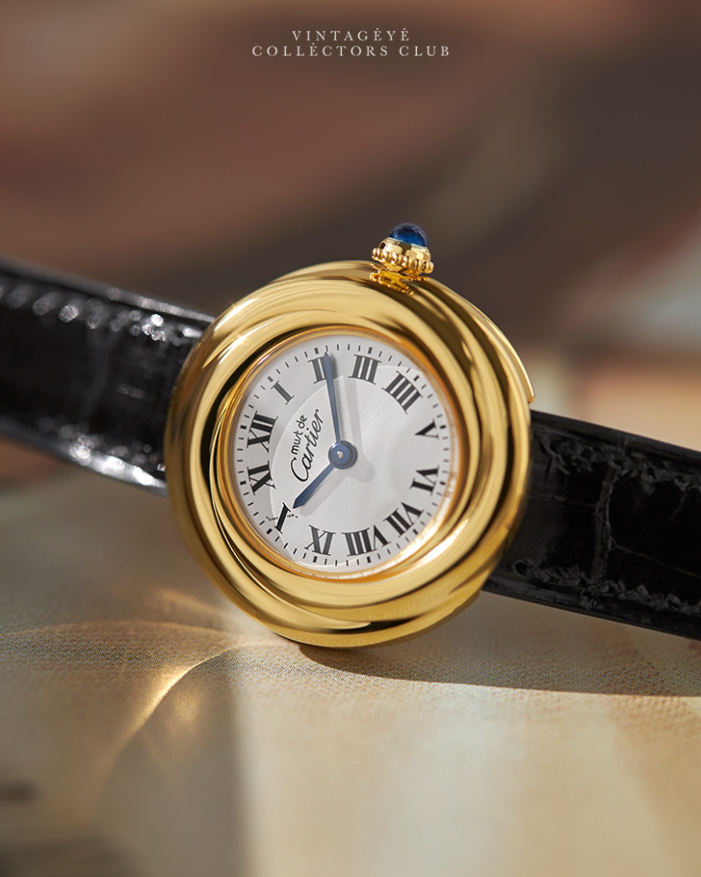 CARTIER@1998 Must Trinity Round M5371