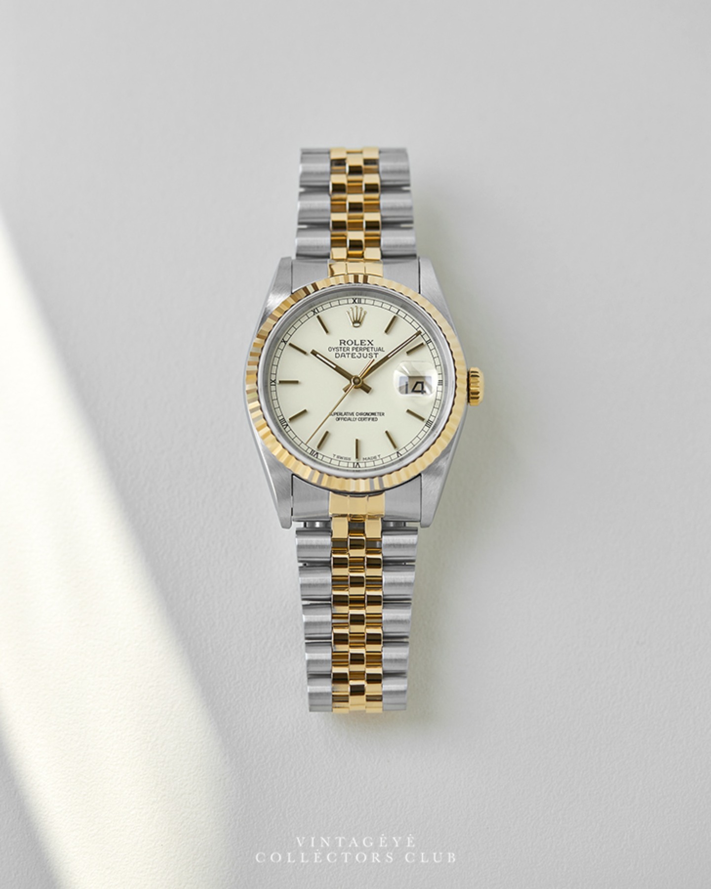 ROLEX@1993 &quot;Ivory&quot; Datejust M5420