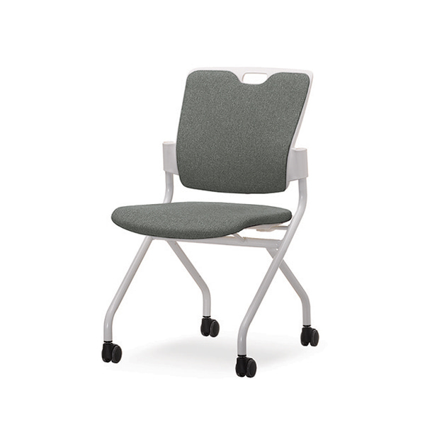 EZ 코나 폴딩 화이트 의자  사무용 학생용 기능성
