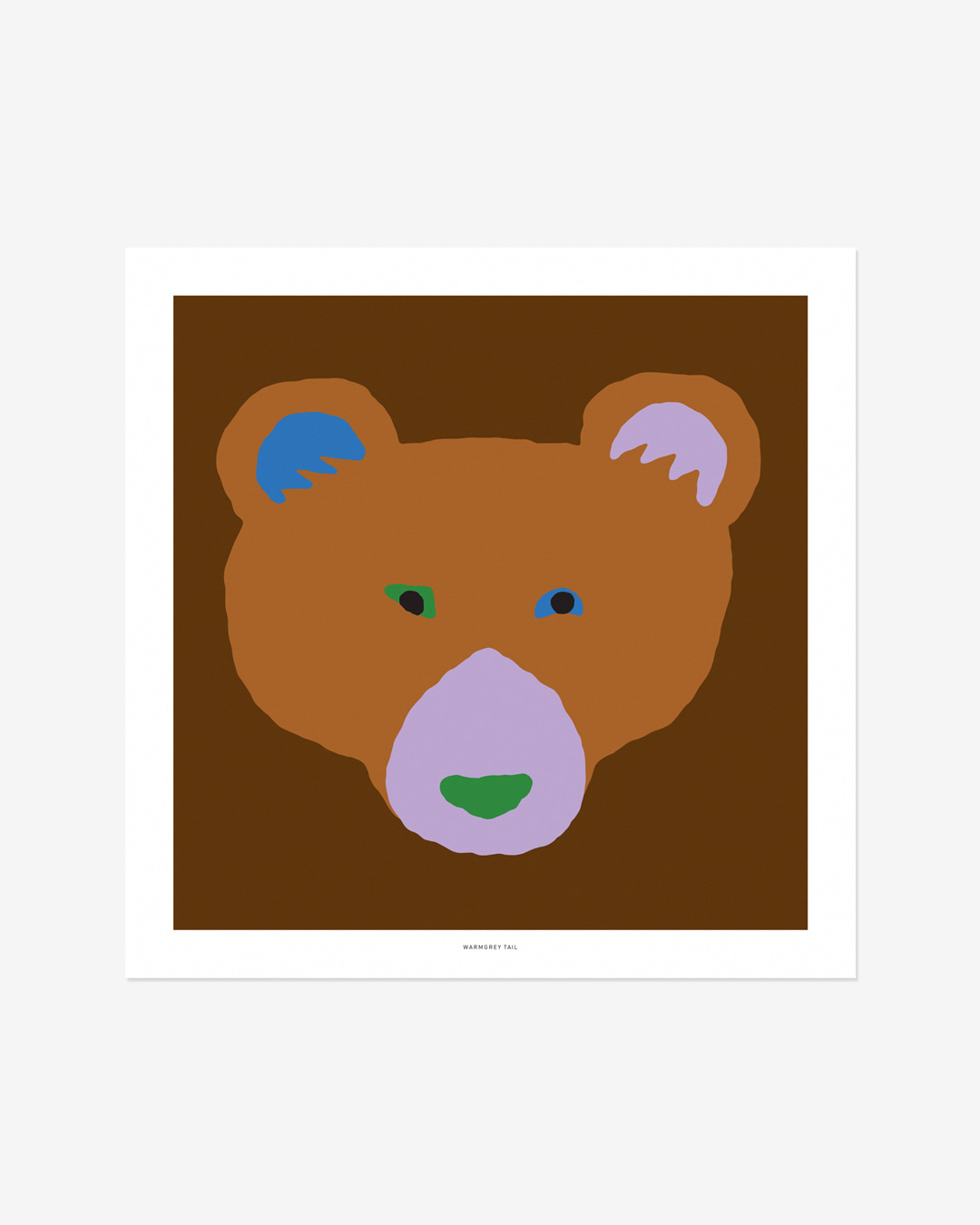 BROWN BEAR POSTER