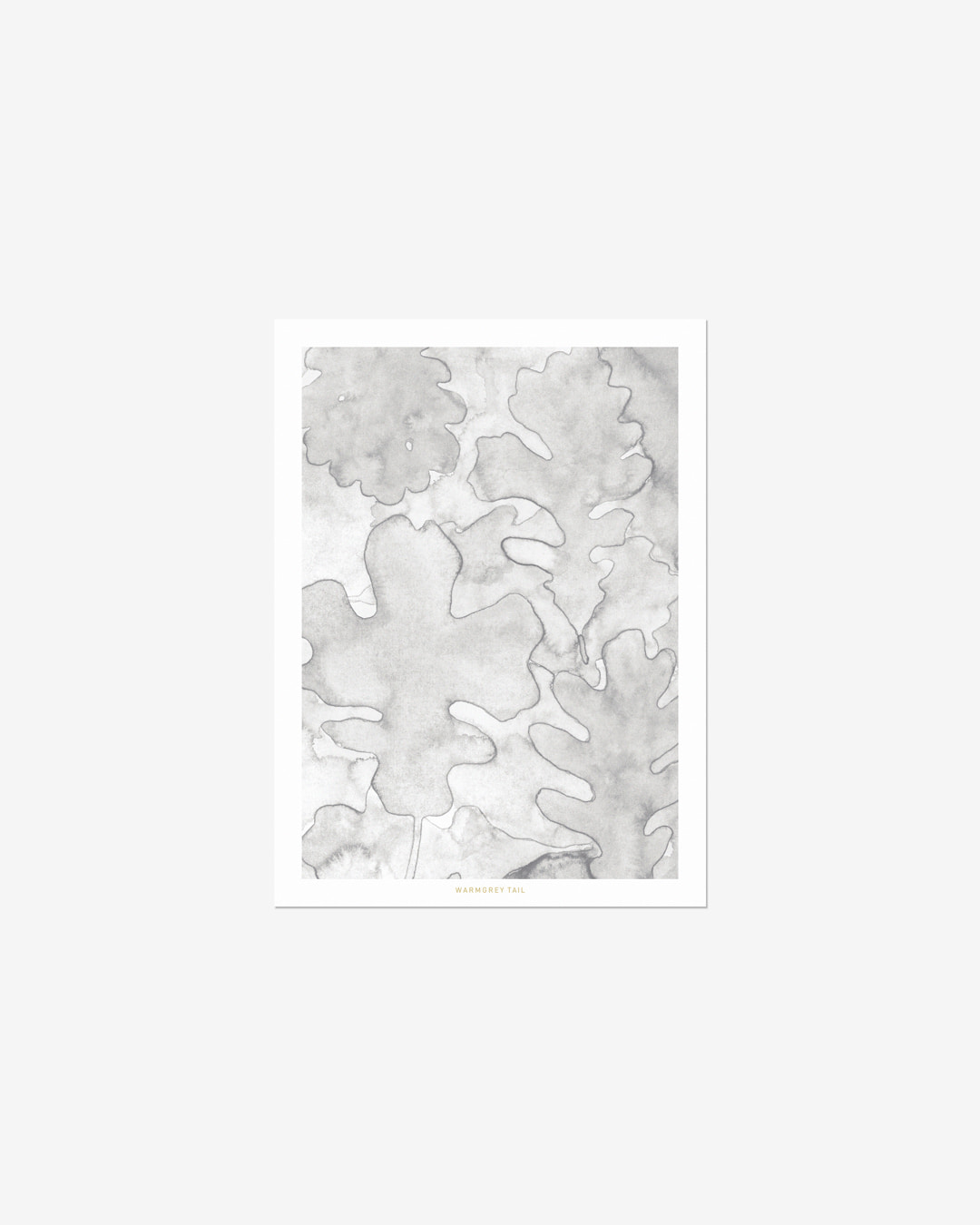 OAK LEAVES POSTCARD