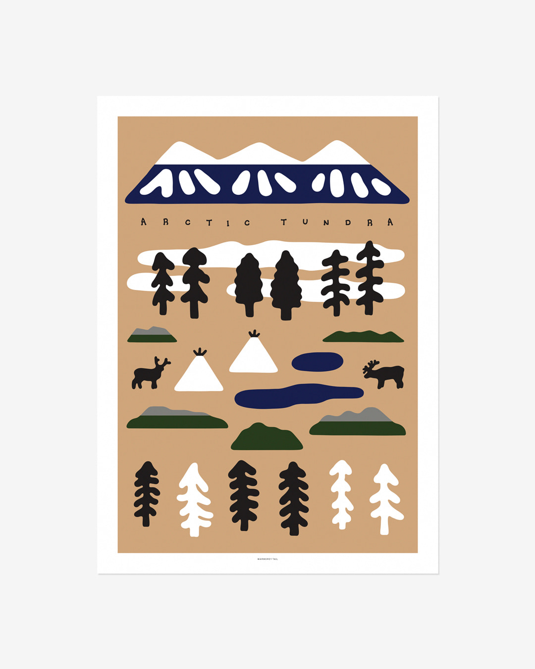 ARCTIC TUNDRA POSTER