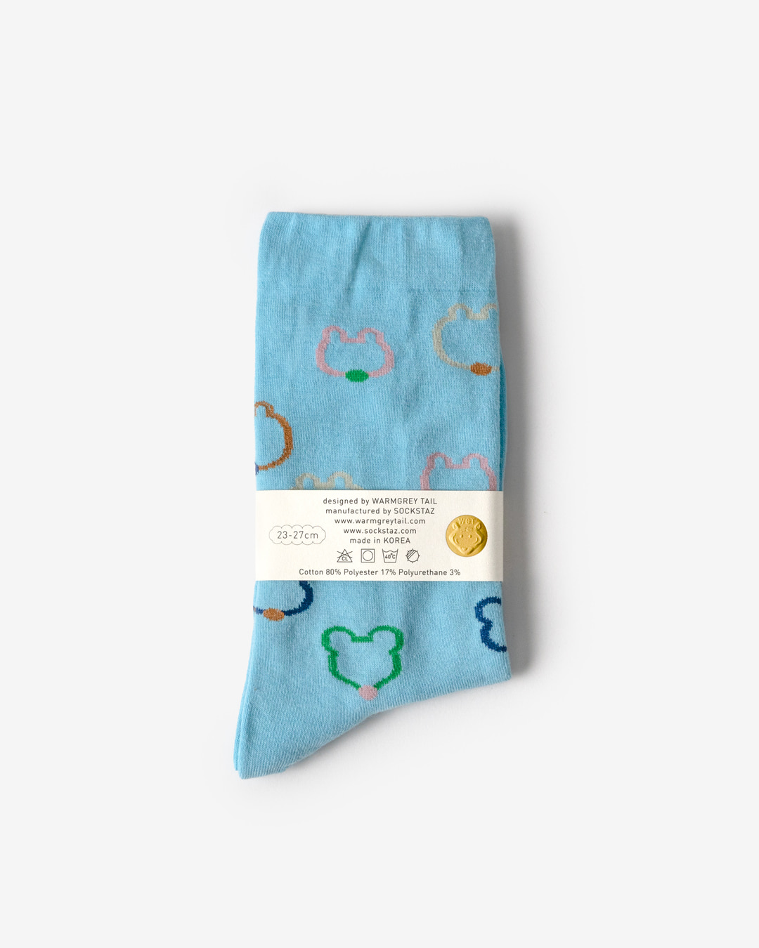 SMALL &amp; BIG SOCKS - BLUE