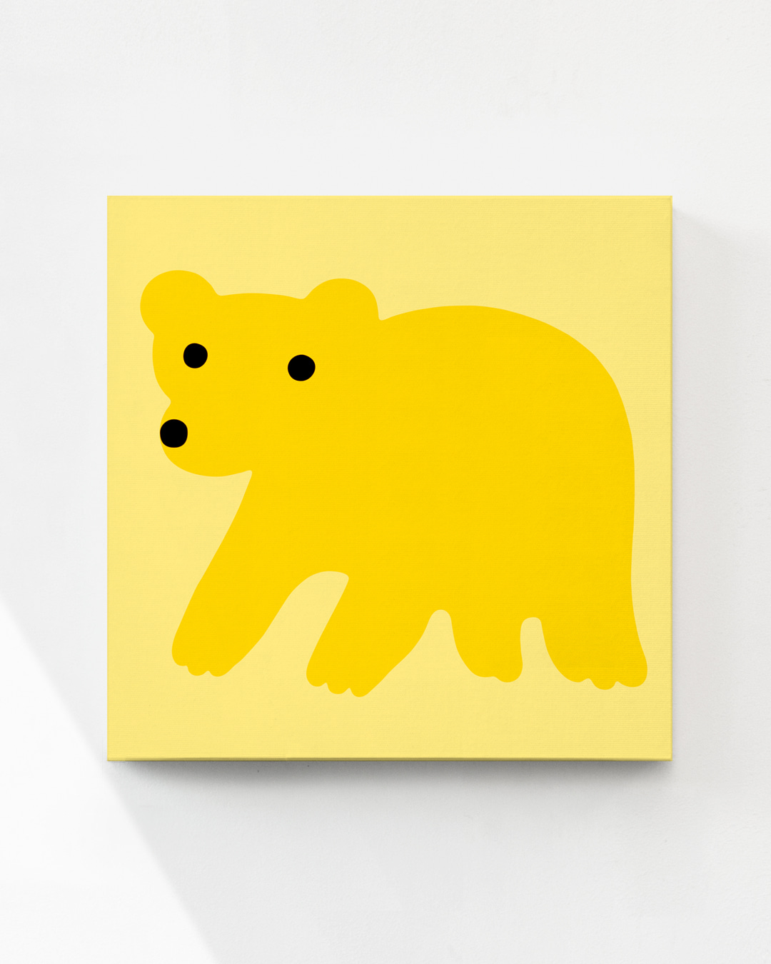 YELLOW BEAR CANVAS