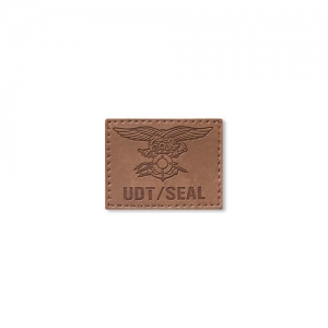 UDT/SEAL_Trident Leather_TAN_가죽패치_/No.0101