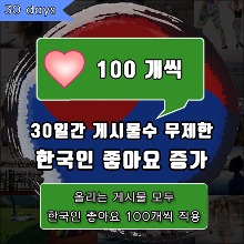 인스타한국인자동좋아요증가