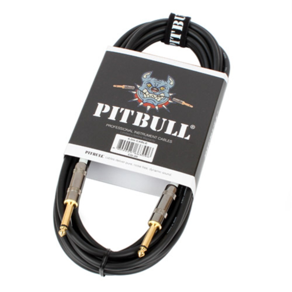 핏불 CG500 5m 악기케이블 1자-1자 플러그 Pitbull CG-500 Guitar&amp;Bass Cable 1-1 55케이블,6.35케이블