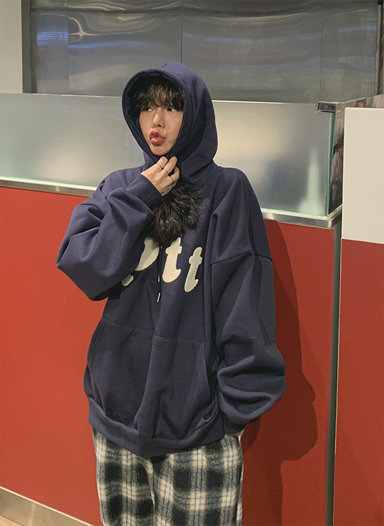 부클자수후드티-t ㅣ 기모안감