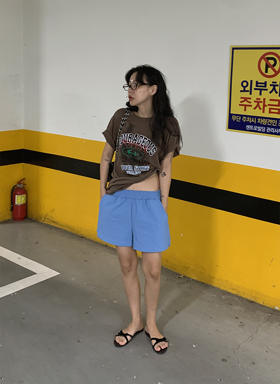 바스락썸머숏팬츠-p ㅣ 소라