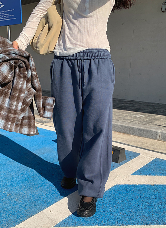 기모더블라인스트링팬츠-p ㅣ 네이비 ㅣ m - l size