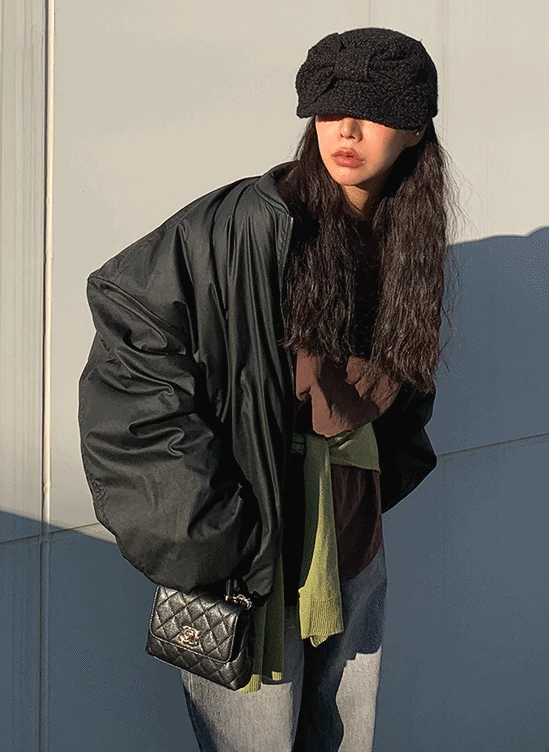 빅오버핏점퍼-jp ㅣ 블랙