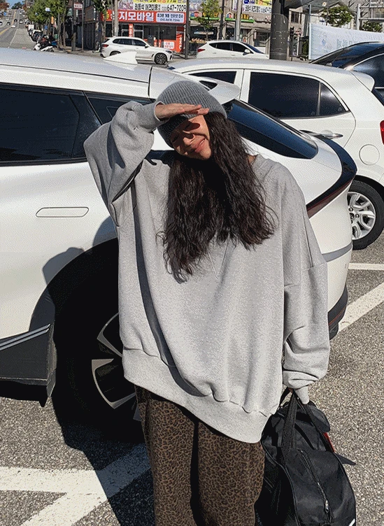 코튼오버맨투맨