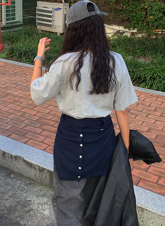 루즈핏소프트반팔티-t ㅣ 그레이