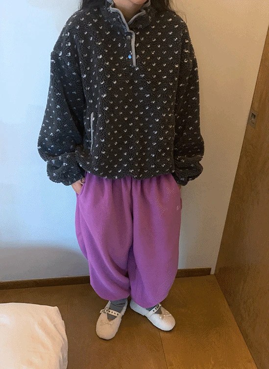 기모포근조거팬츠-p