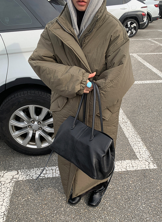 나일론롱패딩점퍼-jp ㅣ 카키