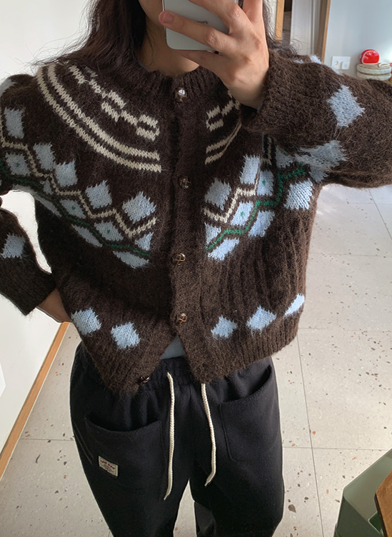 노르딕니트가디건-cd