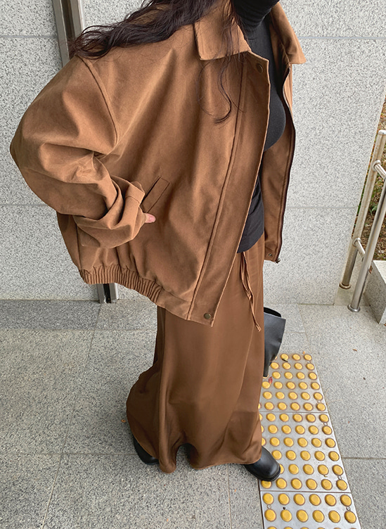 3온스누빔스웨이드점퍼-jp