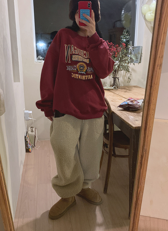 기모테디팬츠-p ㅣ 베이지