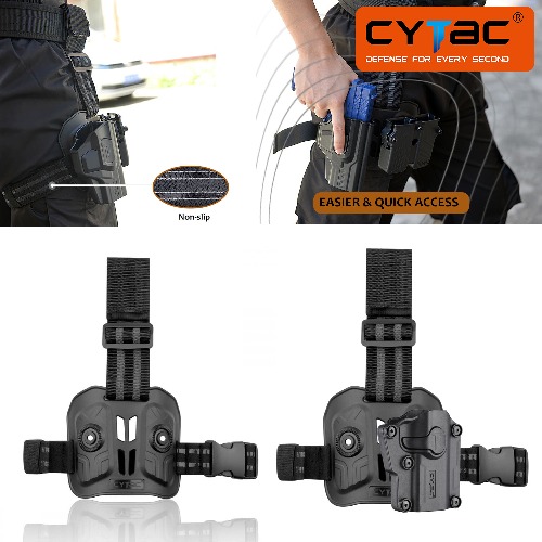 Cytac Drop Leg Platform Compact for Mega-Fit,R-Defender